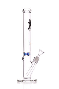 Black Leaf Zylinderbong 7mm Eis blau