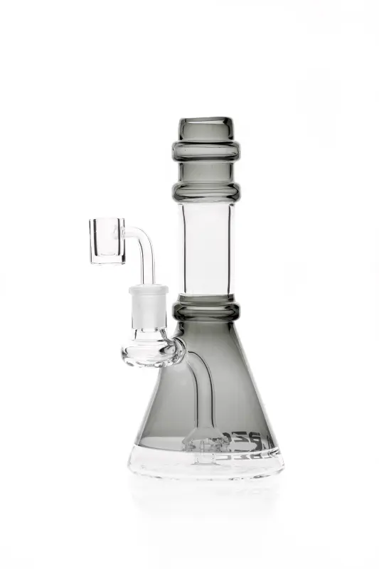Blaze Dab Rig oil water pipe gray shower head perc. with bangers