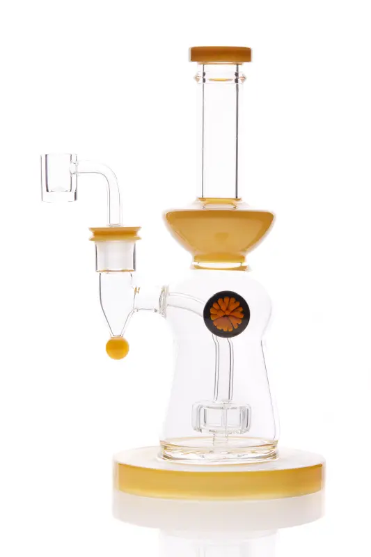Blaze Dab Rig Oil water pipe II Drum Percolator with Banger