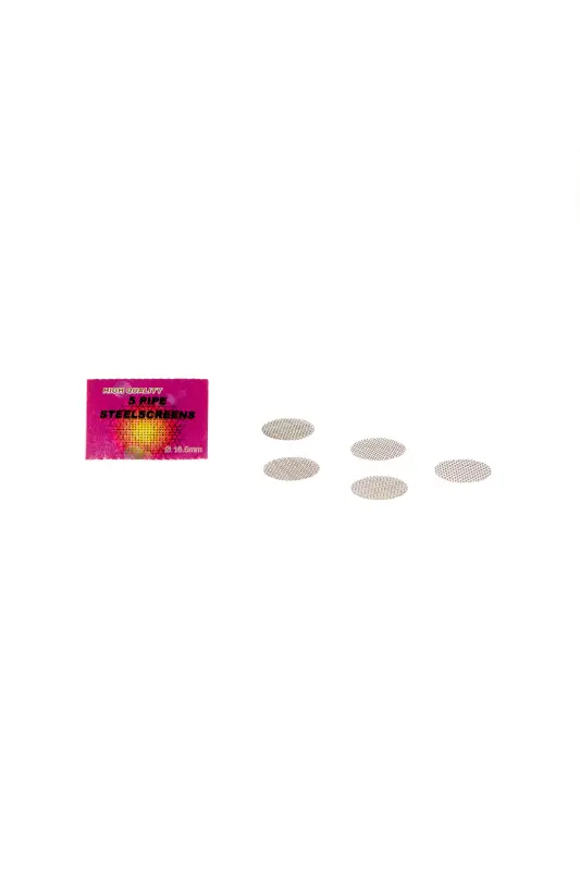 Steel sieve 5 pieces Ø 16.5mm pink