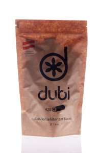 dubi Aktivkohlefilter 420 Stück Ø 7 mm