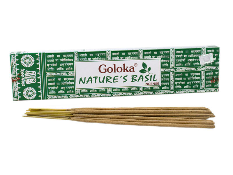 Goloka Nature´s Basil Räucherstäbchen 15 g