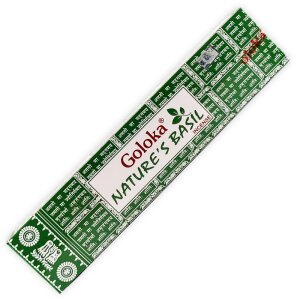 Goloka Nature&acute;s Basil R&auml;ucherst&auml;bchen 15 g