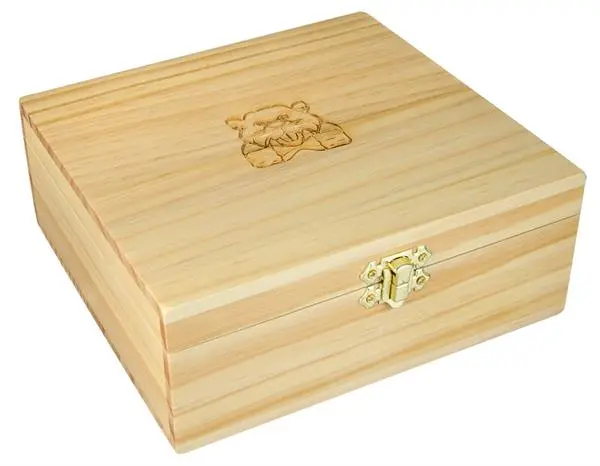 Wooden storage box BEAVER large