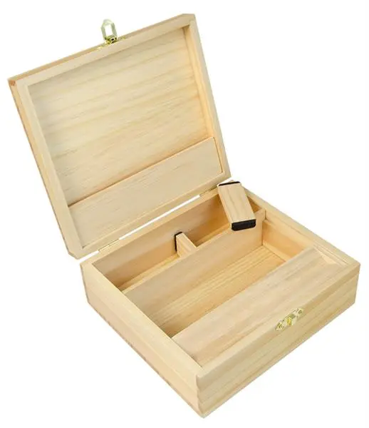 Wooden storage box BEAVER large