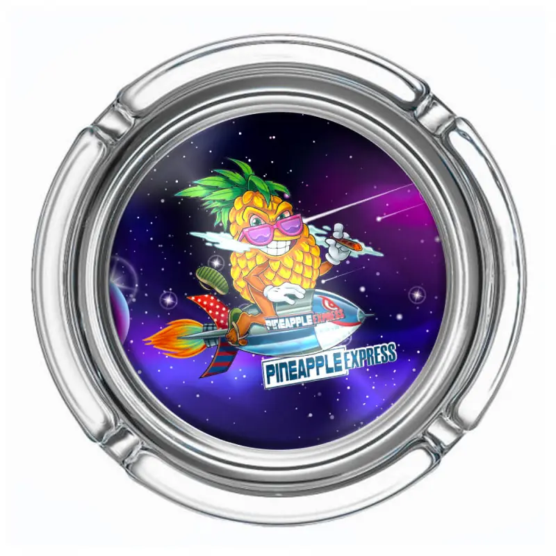 Ashtray glass Best Buds - Pineapple Express