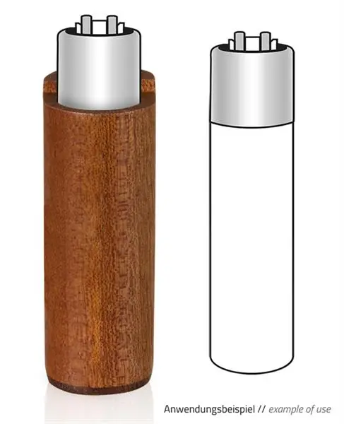 Sapelli wood case for Clipper lighters