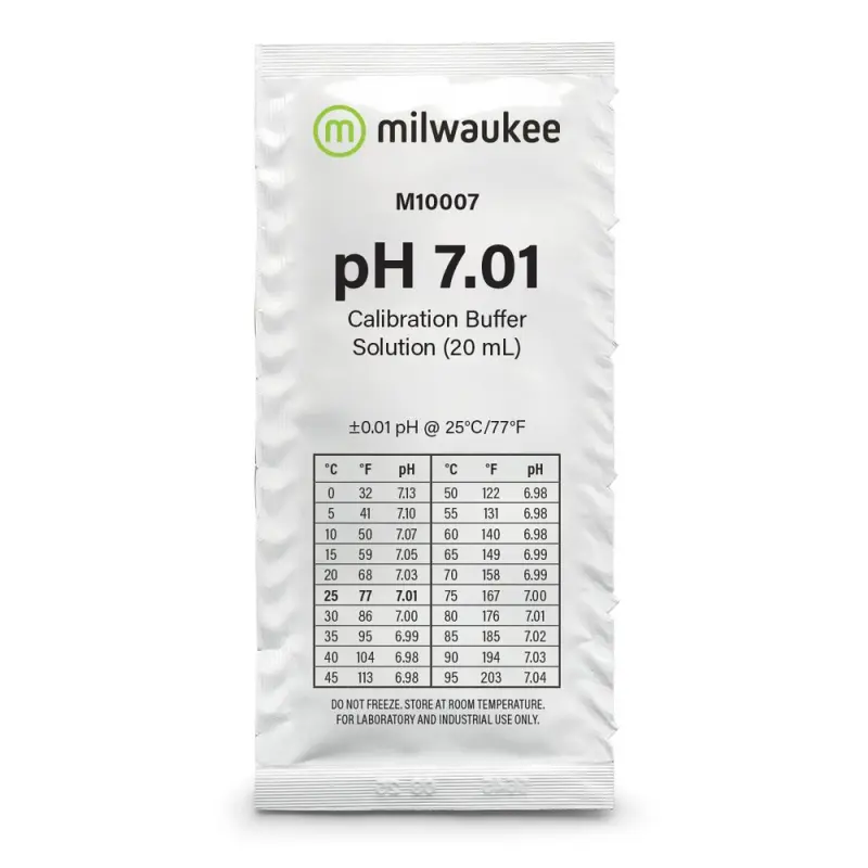 Milwaukee Eichflüssigkeit pH 7,01 20 ml