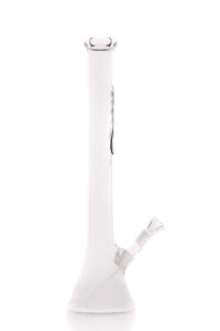 Zenit Bong Beaker 5mm clear Megacut ohne Kickloch Logo schwarz 18,8