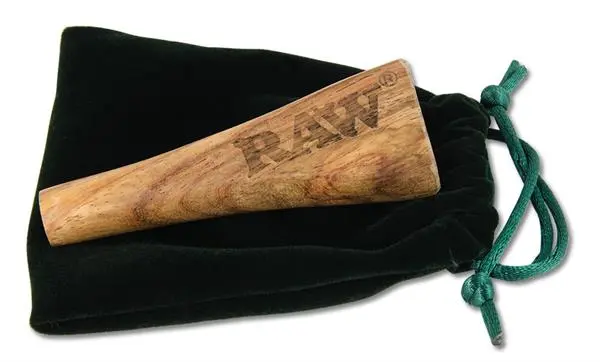 RAW cigarette holder Double Barrel Cig Holder Wooden