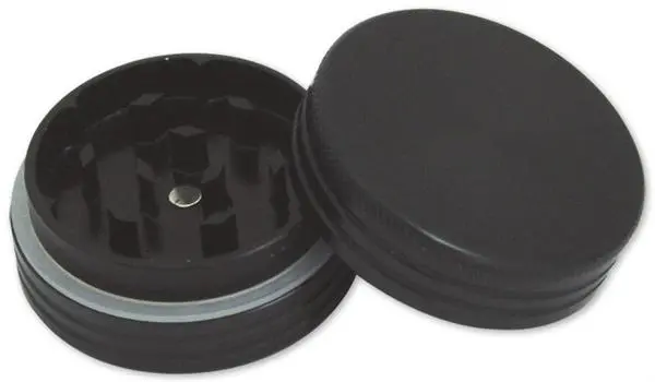 Aluminum mill 2 parts Ø 40 mm black