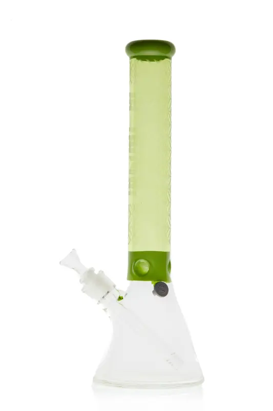 Blaze piston water pipe 7mm Sandblast ice green