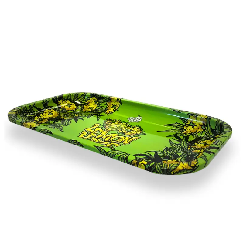 Metal Rolling Tray Best Buds - Lemon Haze