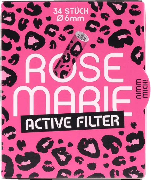 Marie Aktivkohlefilter 34 Stück Ø 6 mm Rosemarie