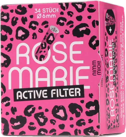 Marie Aktivkohlefilter 34 Stück Ø 6 mm Rosemarie
