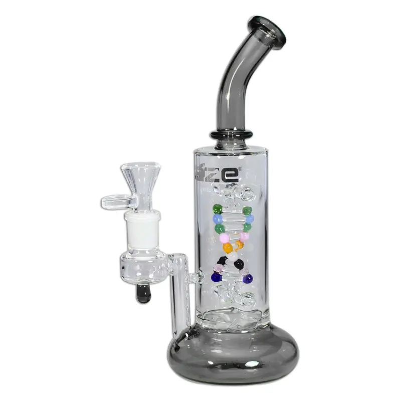 Blaze Perc. water pipe Bubbler grey/titanium DNA 14.5