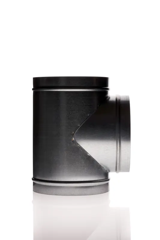 T piece diameter metal various sizes