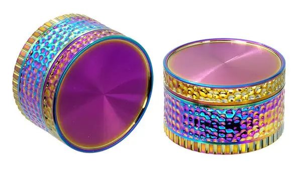 Metal grinder 4 parts Ø 65 mm "Rainbow"