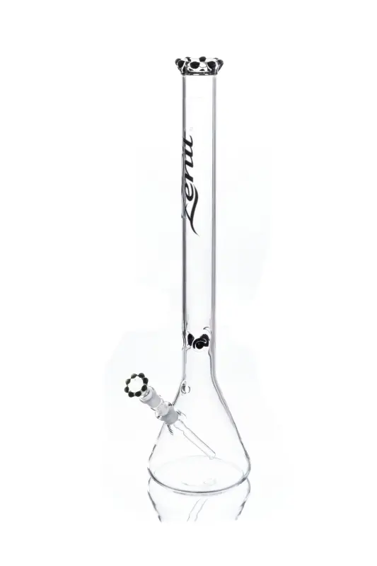 Zenit Bong Beaker Krone 5mm ohne Kickloch, Eis Colour,...
