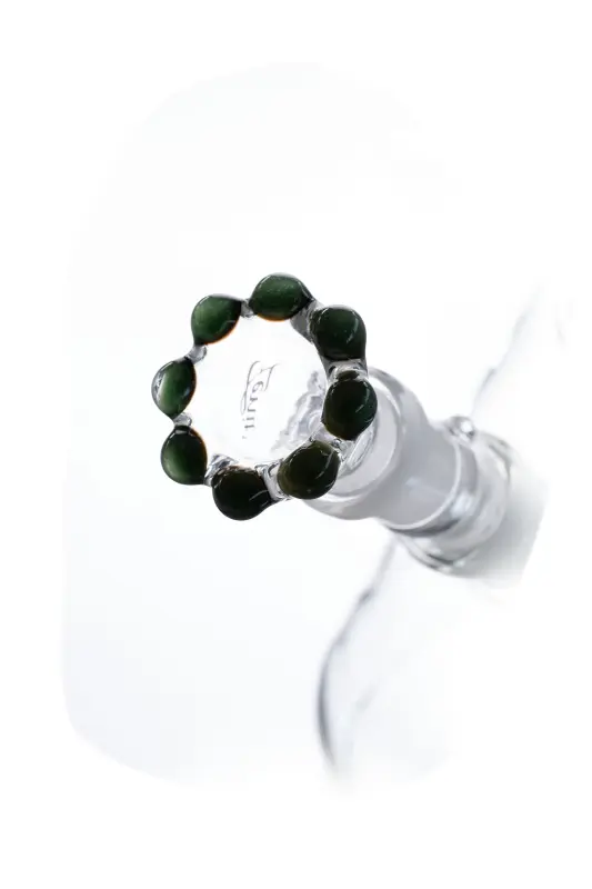 Zenit Bong Beaker Krone 5mm ohne Kickloch, Eis Colour,...