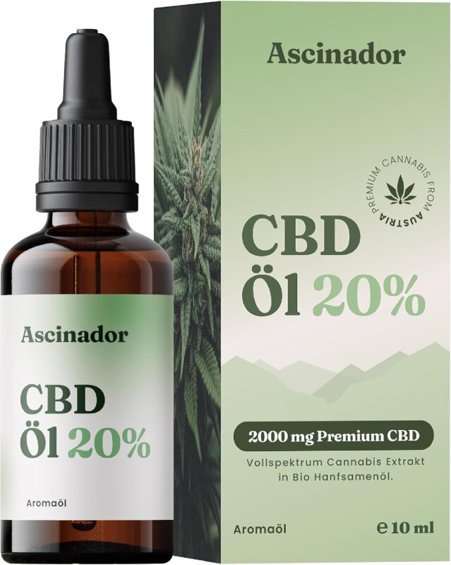 Ascinador CBD Öl 20% 10ml
