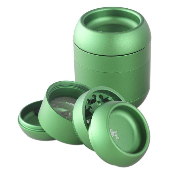Black Leaf Fässchen Alu Grinder 4-tlg.div. Farben
