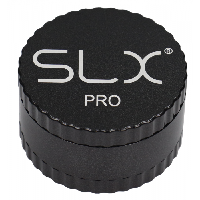 SLX Pro Grinder Aluminium Non Sticky 62 mm, black