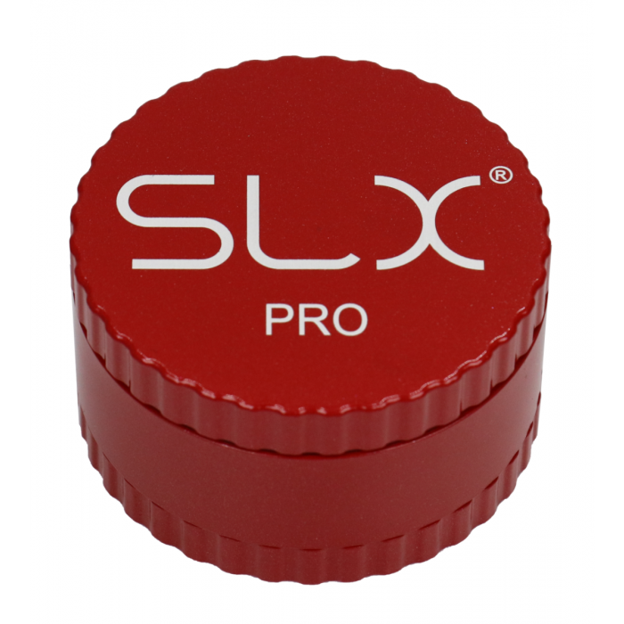 SLX Pro Grinder Aluminium Non Sticky 62 mm, Red