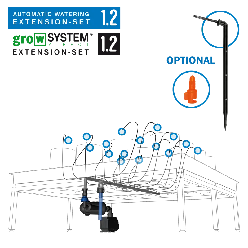 growTOOL Automatic Watering Extension Set 1.2 ohne Tank
