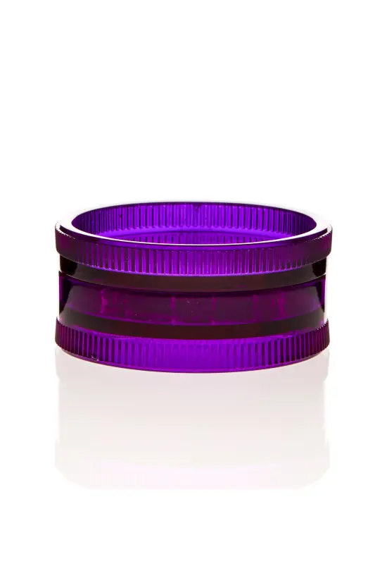 Acryl Mühle 2-teilig violett Ø 57 mm