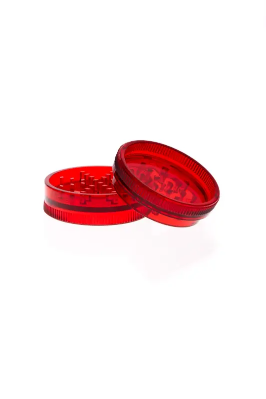 Acryl Mühle 2-teilig rot Ø 57 mm