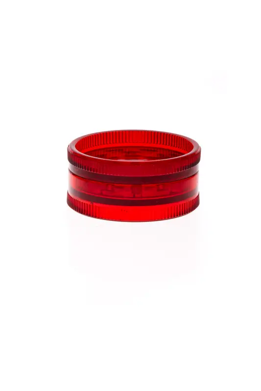 Acryl Mühle 2-teilig rot Ø 57 mm