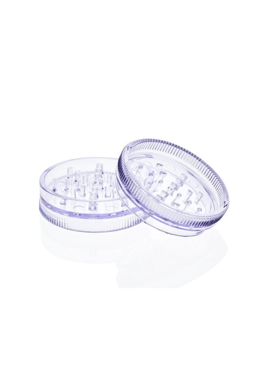 Acryl Mühle 2-teilig klar Ø 57 mm