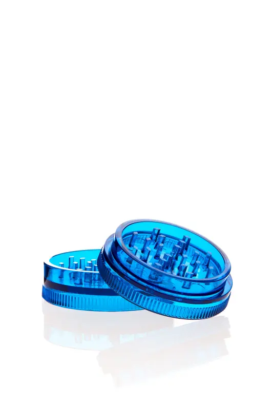 Acryl Mühle 2-teilig blau Ø 57 mm
