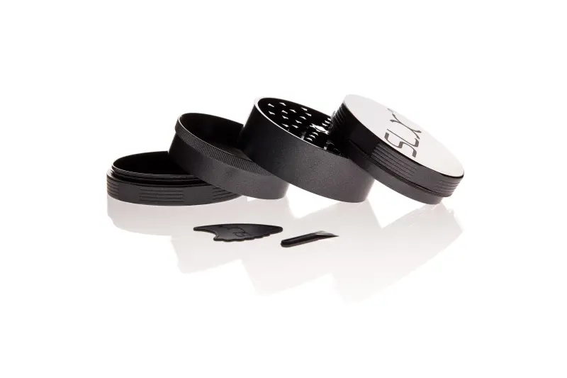 SLX Alugrinder 2.5 Non Sticky 4-teilig Ø 62mm Black