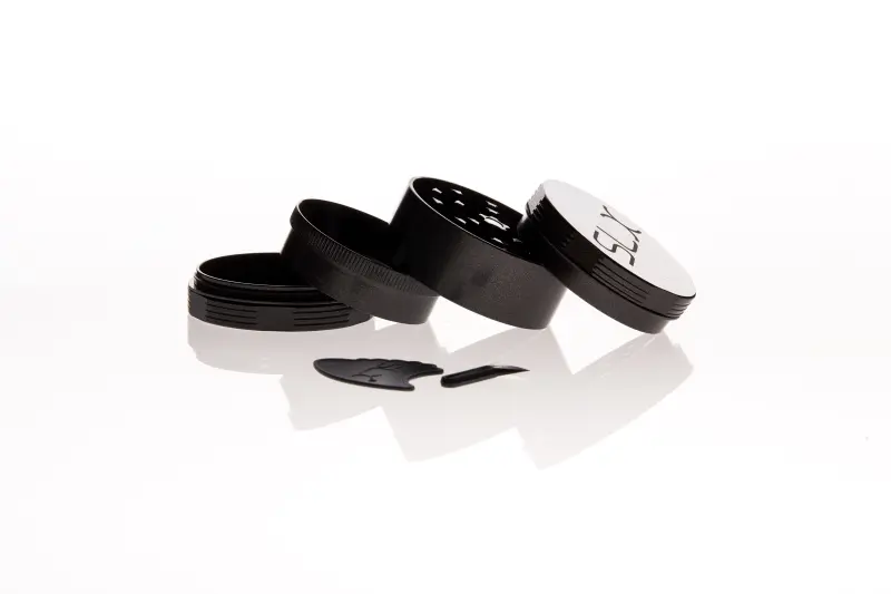 SLX Alugrinder 2.5 Non Sticky 4-teilig Ø 50mm Black