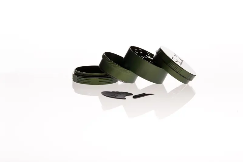 SLX Alugrinder 2.5 Non Sticky 4-teilig Ø 50mm Leaf...