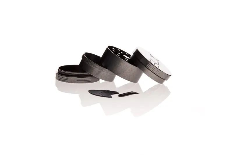 SLX Alugrinder 2.5 Non Sticky 4-teilig Ø 50mm Silver