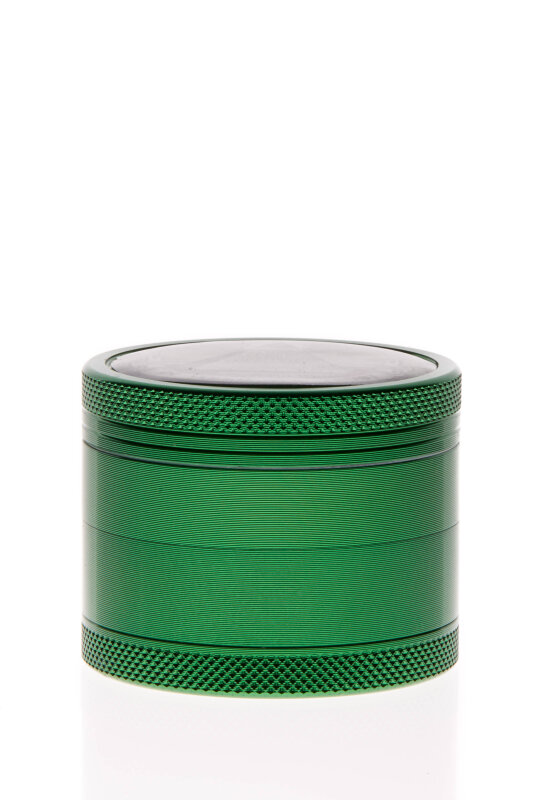 Alumühle Black Leaf 4-teilig Ø 50 mm In Weed We Trust