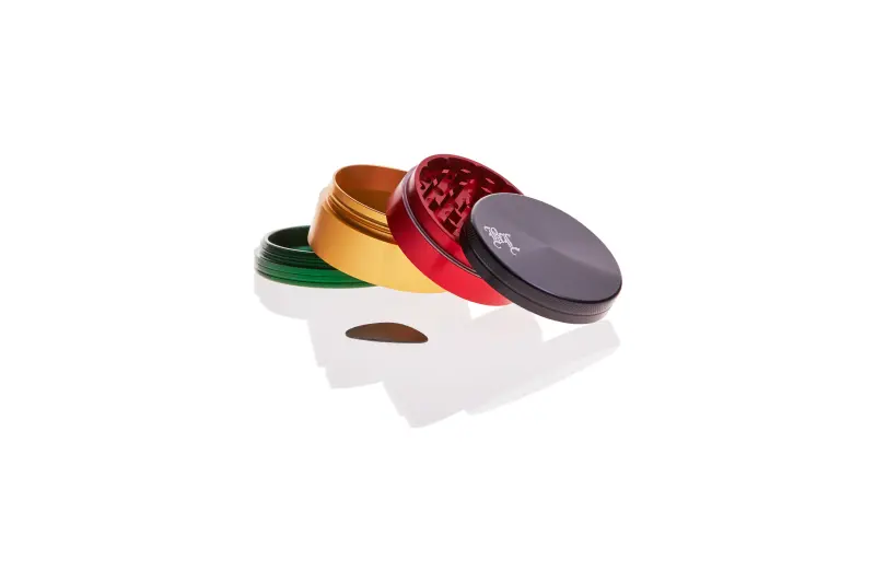 Alumühle Black Leaf 4-teilig Rasta Ø 62 mm