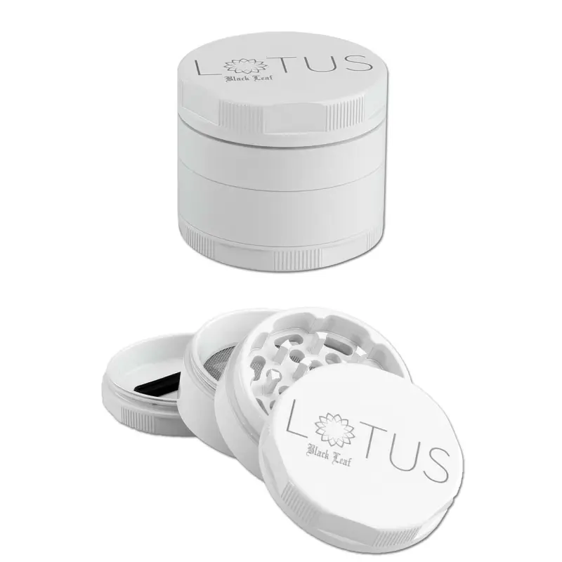 Alumühle Black Leaf Lotus 4-teilig Ø 55 mm...