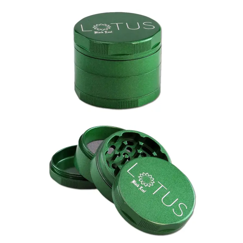 Alumühle Black Leaf Lotus 4-teilig Ø 55 mm...