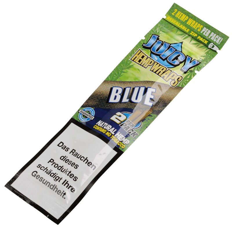 Juicy Jay´s Hemp Wraps Blue 2 Stück