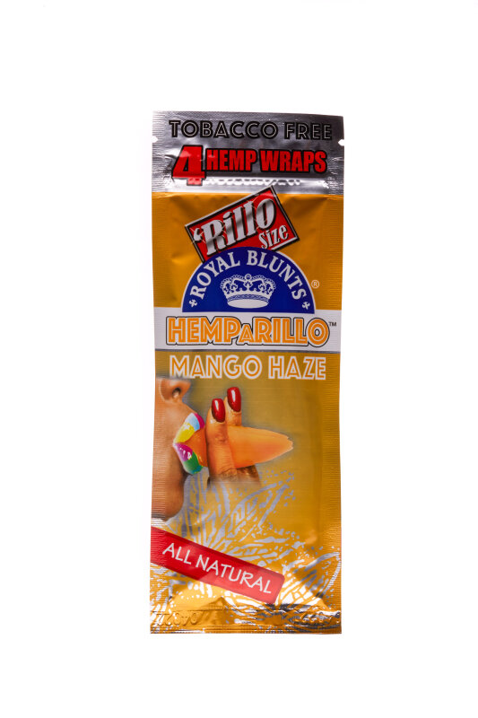 Royal Blunts Hemparillo Hemp Wraps Mango Haze 4 Stück