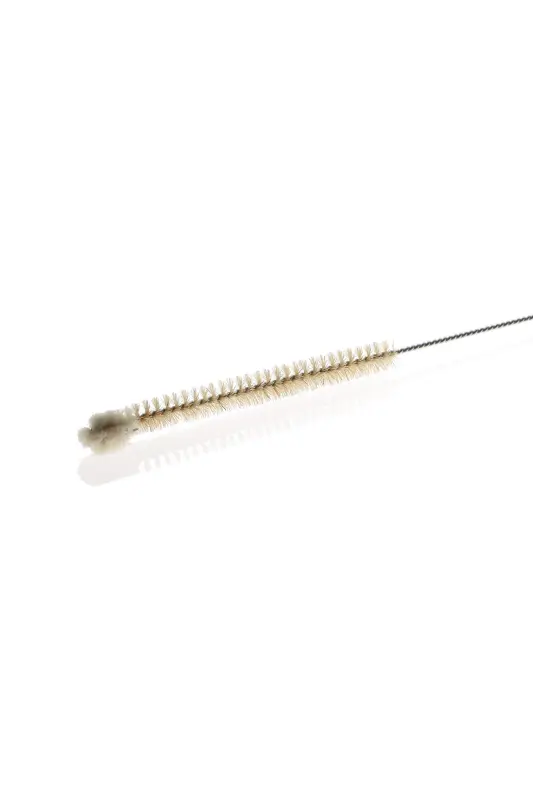 Bürste dünn weißer Kopf L=20cm