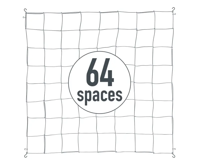 Garden Highpro Elasti Net 60 - 150 cm, 64 Netzfelder