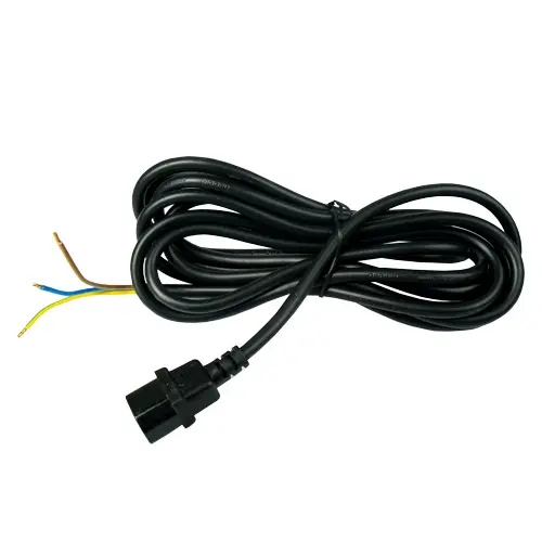 Cable IEC male ø 1.5 mm, 1.5 meters