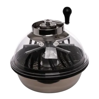 Tumble Trimmer manual harvester transp. Plastic housing...