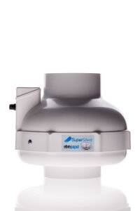 RVK 125 mm Prima Klima 400 m³/hThermostat und Drehzahlregler