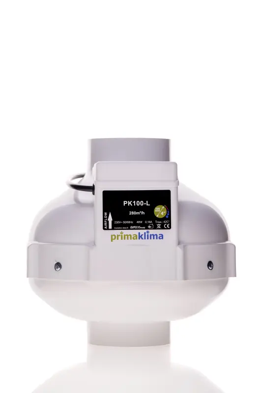 RVK 100 mm Prima Klima 280 m³/h